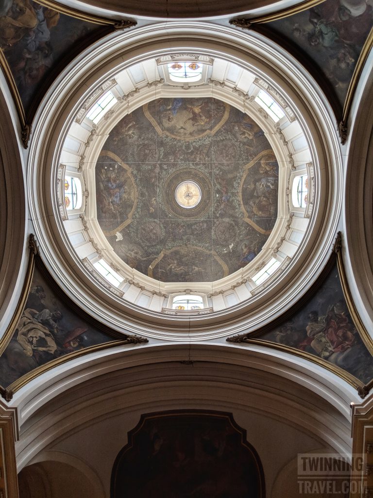 Santa Barbra Cathedral Ceiling